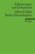 Berlin Alexanderplatz. Erläuterungen und Dokumente voorzijde