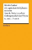 De captivitate Babylonica ecclesiae / Von der babylonischen Gefangenschaft der Kirche voorzijde