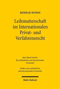Leihmutterschaft im Internationalen Privat- und Verfahrensrecht