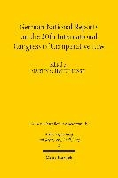 German National Reports on the 20th International Congress of Comparative Law