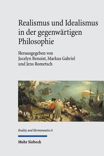 Realismus und Idealismus in der gegenwartigen Philosophie voorzijde