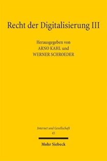 Recht der Digitalisierung III