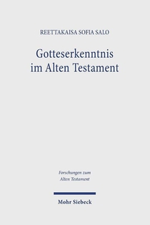 Gotteserkenntnis im Alten Testament