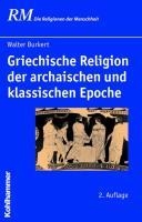 Griechische Religion der archaischen und klassischen Epoche voorzijde