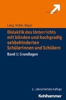 Didaktik des Unterrichts mit blinden und hochgradig sehbehinderten Schülerinnen und Schülern voorzijde