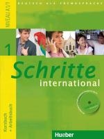 Schritte international 1. Kursbuch + Arbeitsbuch mit Audio-CD zum Arbeitsbuch und interaktiven Übungen voorzijde