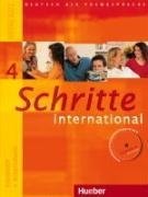 Schritte international 4. Kursbuch + Arbeitsbuch mit Audio-CD zum Arbeitsbuch und interaktiven Übungen voorzijde