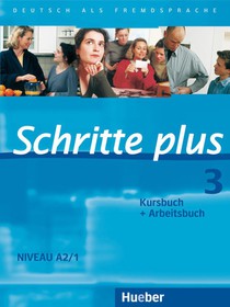 Schritte plus 3. Kursbuch + Arbeitsbuch voorzijde