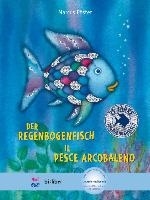 Der Regenbogenfisch. Kinderbuch Deutsch-Italienisch voorzijde