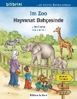 Im Zoo. Kinderbuch Deutsch-Türkisch voorzijde