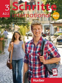 Schritte international Neu 3. Kursbuch + Arbeitsbuch mit Audios online voorzijde