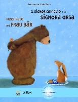 Herr Hase & Frau Bär. Kinderbuch Deutsch-Italienisch voorzijde