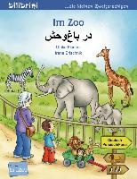 Im Zoo. Kinderbuch Deutsch-Persisch/Farsi voorzijde