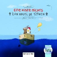 Eine Kiste Nichts. Kinderbuch Deutsch-Griechisch voorzijde