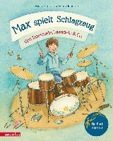 Max spielt Schlagzeug voorzijde