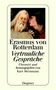 Vertrauliche Gespräche. Erasmus von Rotterdam voorzijde