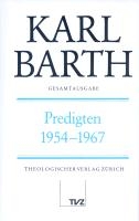 Abt. I: Predigten / Predigten 1954-1967 voorzijde