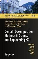 Domain Decomposition Methods in Science and Engineering XXII voorzijde