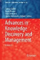 Advances in Knowledge Discovery and Management voorzijde