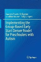 Implementing the Group-Based Early Start Denver Model for Preschoolers with Autism voorzijde
