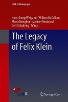 The Legacy of Felix Klein voorzijde