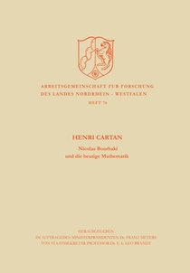 Nicolas Bourbaki und die heutige Mathematik