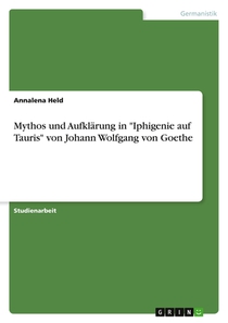 Mythos und Aufklärung in 