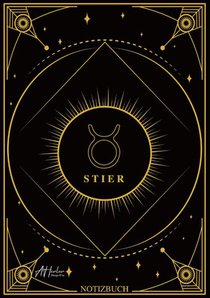 Edles Notizbuch Sternzeichen Stier | Designed by Alfred Herler