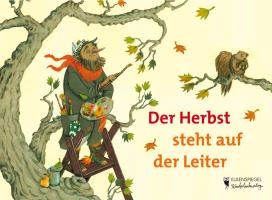 Der Herbst steht auf der Leiter voorzijde