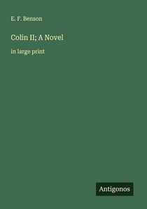 Colin II; A Novel
