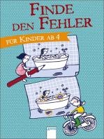 Finde den Fehler. Für Kinder ab 4