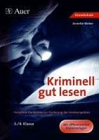 Kriminell gut lesen, Klasse 3-4 voorzijde