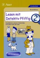 Lesen mit Detektiv Pfiffig, Klasse 2 voorzijde