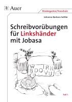 Schreibvorübungen für Linkshänder mit Jobasa Teil 1 voorzijde