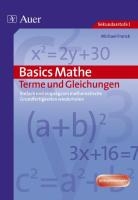 Basics Mathe: Terme und Gleichungen voorzijde