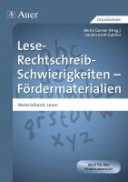 Lese-Rechtschreib-Schwierigkeiten - Fördermaterialien