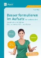 Besser formulieren im Aufsatz - Ausdruck und Stil im Deutschunterricht voorzijde