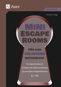 Mini-Escape Rooms für den Religionsunterricht voorzijde