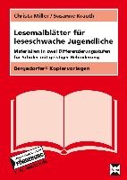 Lesemalblätter für leseschwache Jugendliche