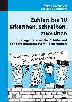 Zahlen bis 10 erkennen, schreiben, zuordnen