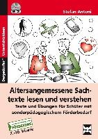 Altersangemessene Sachtexte lesen und verstehen