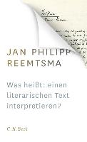 Was heißt: einen literarischen Text interpretieren? voorzijde