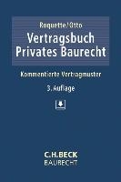 Vertragsbuch Privates Baurecht