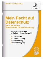 Mein Recht auf Datenschutz nach der Datenschutz-Grundverordnung