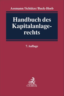 Handbuch des Kapitalanlagerechts