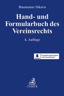 Hand- und Formularbuch des Vereinsrechts
