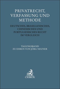 Privatrecht, Verfassung und Methode
