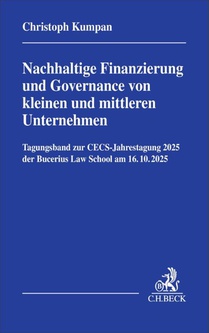 Nachhaltige Finanzierung und Governance von kleinen und mittleren Unternehmen