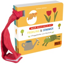 Natur Buggybuch-Set: Frühling und Sommer voorzijde