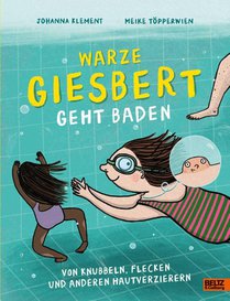 Warze Giesbert geht baden